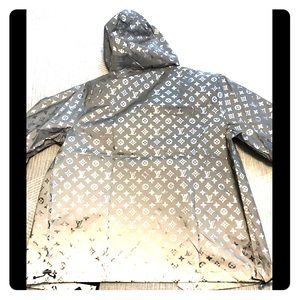 Authentic Reflective Louis Vuitton hooded …